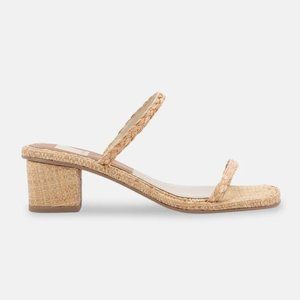 Dolce Vita Riya Raffia Sandal Heels